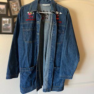 Cabin Creek Jean Jacket with Disney Embellishments Size Medium
